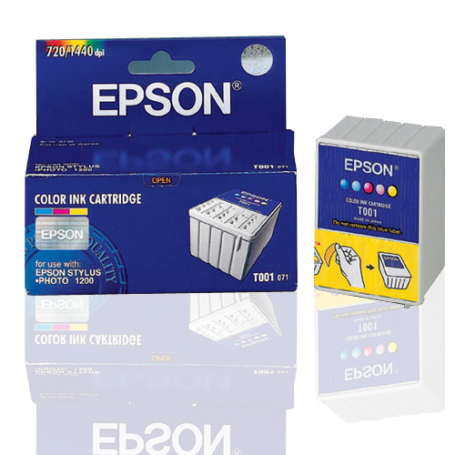 엡손 정품잉크 T001071/칼라