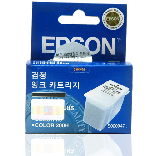 엡손 정품잉크 S020047/검정