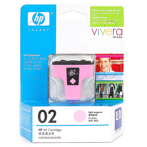 HP 정품잉크 C8775WA(02)/밝은빨강