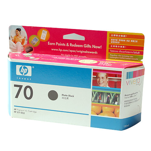 HP 정품잉크 C9448A(70)/매트검정(단종)