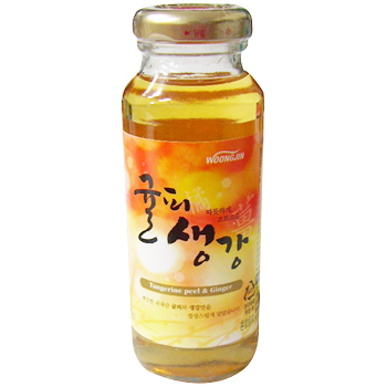 B-5/ 웅진귤피생강180ml 