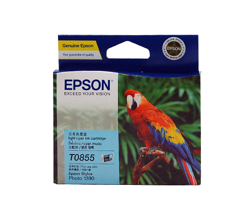 엡손 정품잉크 T085500/밝은파랑