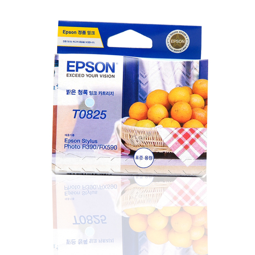 엡손 정품잉크 T082570/밝은파랑