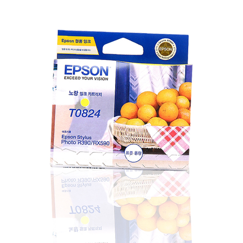 엡손 정품잉크 T082470/노랑