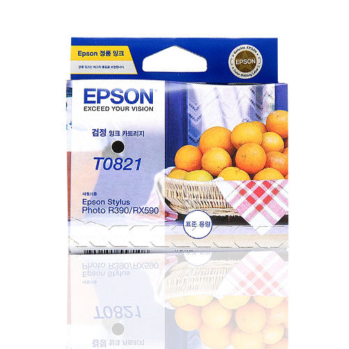 엡손 정품잉크 T082170/검정