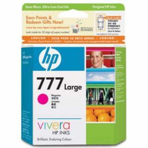 HP 정품잉크 CC613A(777)/빨강