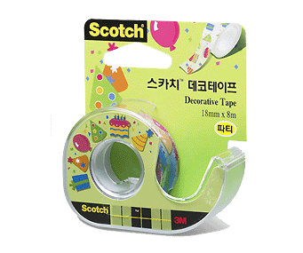 3M데코테이프(18mm*8m/생일/214D)