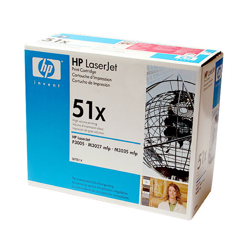 HP 정품토너 Q7551X/검정