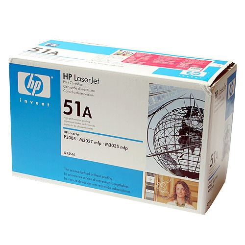 HP 정품토너 Q7551A/검정