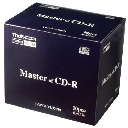 LA-43[다이요유덴] Master of CD-R 700M (10개입)