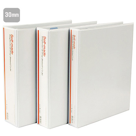 문화 3공 백투명사다리바인다 A4 3cm B780-7 