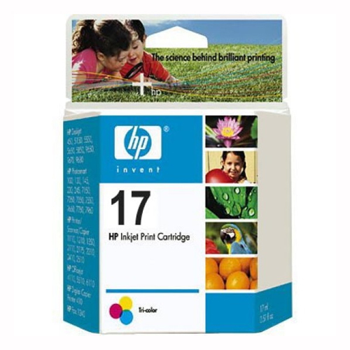 HP 정품잉크 C6625AA(17)/칼라