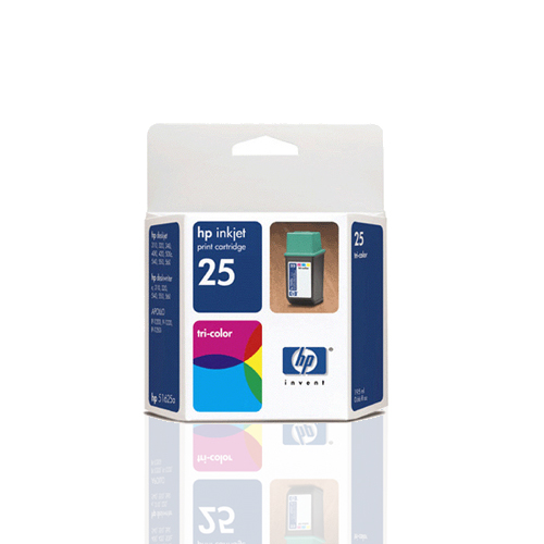 HP 정품잉크 51625AA(25)/칼라