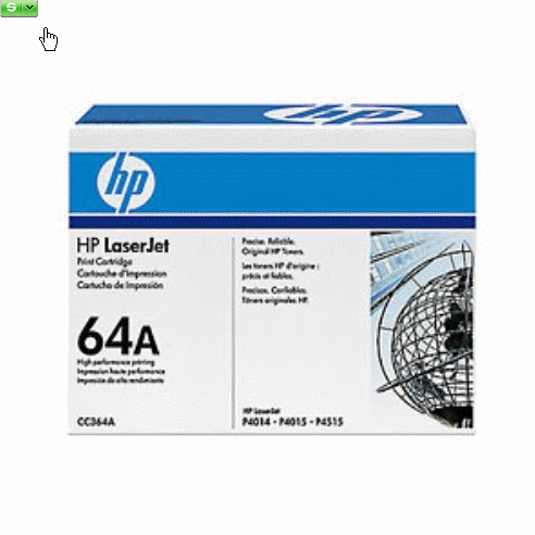 HP 정품토너 레이저젯 P4014 CC364A 토너/검정