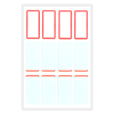 예현4023(적색/2매)-보호견출지