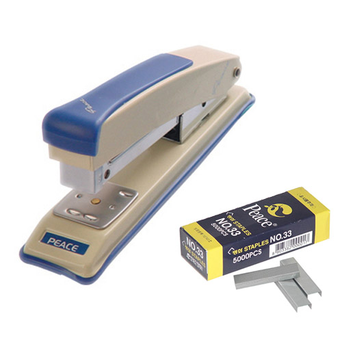 평화 스테플러 35N x2개 +평화 33호침 1개