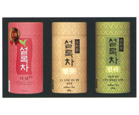 Y-7/ 작설,만수,한라 녹차세트