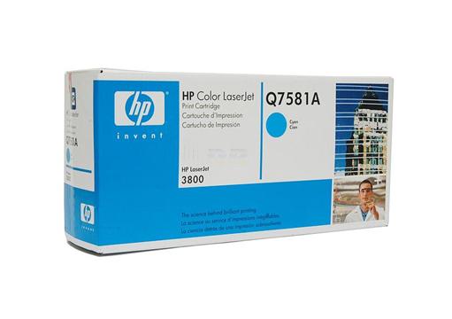 HP 정품토너 Q7581A/파랑