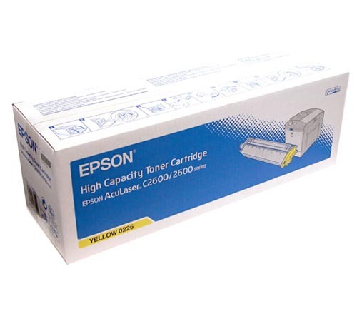 엡손 정품토너 S050226/노랑