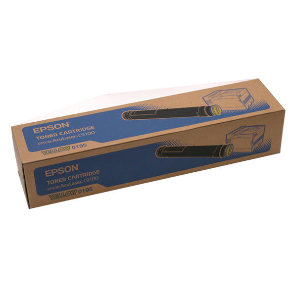 엡손 정품토너 S050195/노랑
