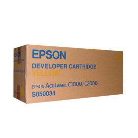 엡손 정품토너 S050034/노랑