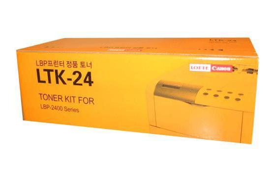 캐논 정품토너 LTK-24/검정