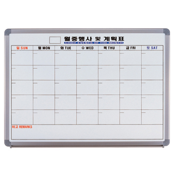 NOS-27004 화이트 도안칠판(바둑판 A형)(6x9)