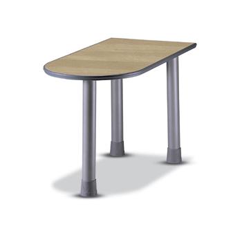 NOS-11304 U형테이블(연결형,홀다리)