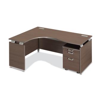 NOS-8602 탑웨이브 L형 책상(좌/우측형)