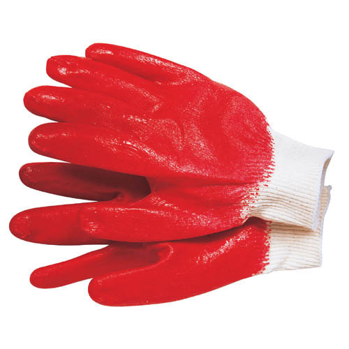 적색 완전코팅장갑