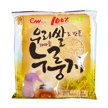 우리쌀로 만든 가마솥 누룽지