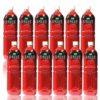 (프리미엄)가야 토마토농장 1Box(1.5L X 12)+ 문화상품권 5,000원 증정 (1장) 