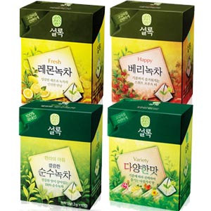 [오피스79]설록허브녹차10종/레몬/베리/깔끔녹차/다양한맛/카페티/장미/플로랄/부드러운녹차/민트/허브