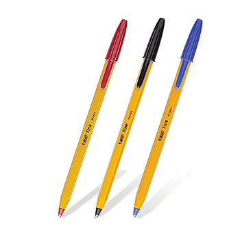 [BIC] 오렌지 화인펜 0.7mm (1타=12개입)