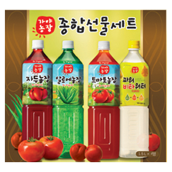종합선물세트(1.5Lx4병)