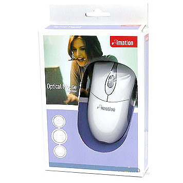 [IOM-2000]화이트-PS2/이메이션 옵티컬 광마우스