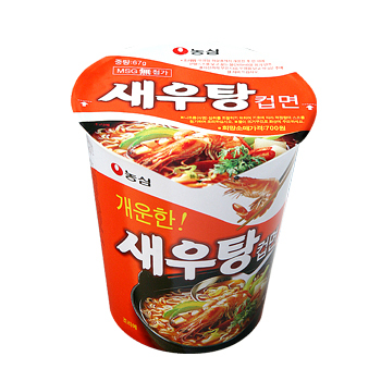 농심 새우탕 컵라면 小 (낱개) 