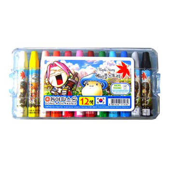 동아 크레파스 12색