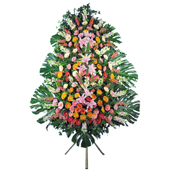 축하3단화환(고급)