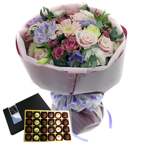 혼합꽃다발2호+초코렛