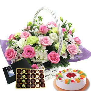 사랑예감+케익+초코렛