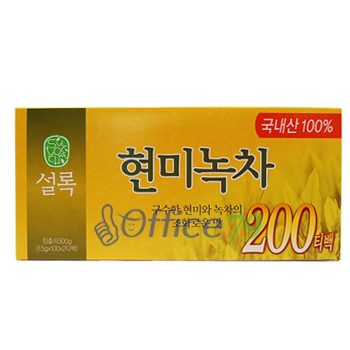 설록차 현미녹차 200티백+통신할인권2000 