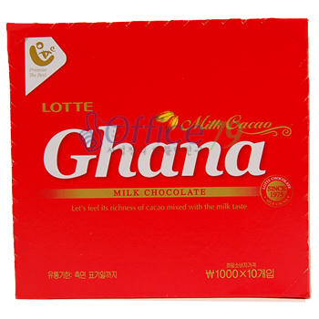 가나밀크초콜렛(1500*10)