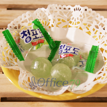 5000 롯데 청포도 캔디 323g(大)