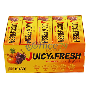 [롯데]쥬시후레쉬껌/20개입