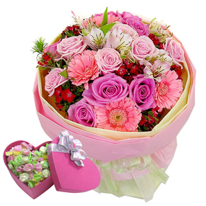 사랑합니다+하트박스사탕