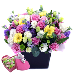 러빙유+하트박스사탕