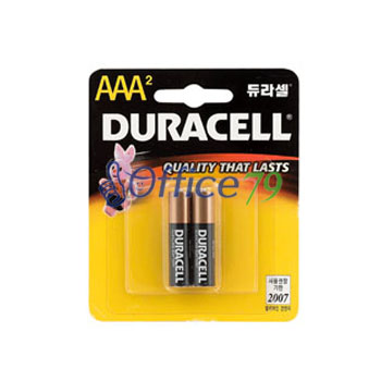 듀라셀 알카건전지 AAA(2입) 