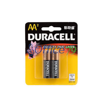 듀라셀 알카건전지 AA(2입) 