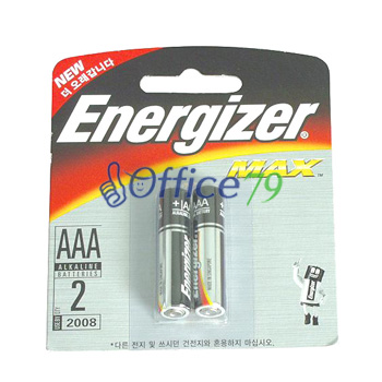 에너자이저 알카건전지 AAA(2입) 